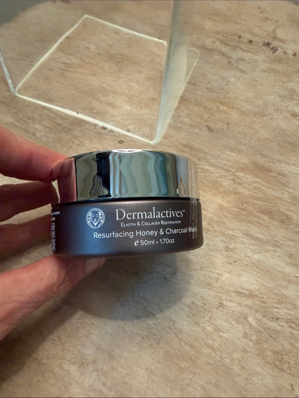 Dermalactives full size resurfacing honey clay mask sealed